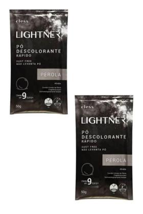 Imagem de 2 Un Pó Descolorante Lightner Cless 50G Dust Free Pérola