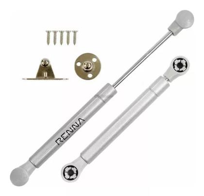 Imagem de 2 Unidades Amortecedor Pistão A Gás 80N para Armário de cozinha e móveis em geral