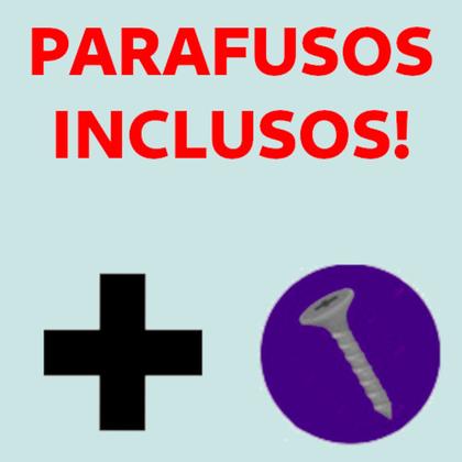 Imagem de 2 Unidades Dobradiça Com Amortecedor Reta 35mm Calço Fixo para armário de cozinha/móveis em geral