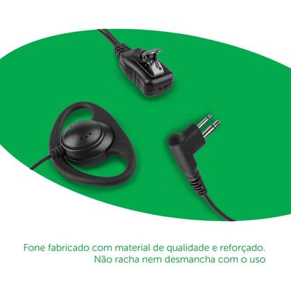 Imagem de 2 X Fone De Ouvido Intelbras Rpa 6000 / Rc 3002 Af 6000 D