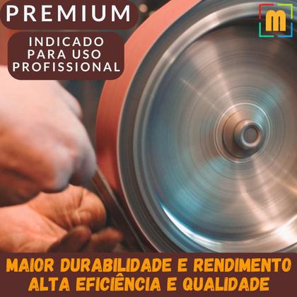 Imagem de 2 X Lixas Cinta Banda 7200X115Mm Costado Tecido Óxido