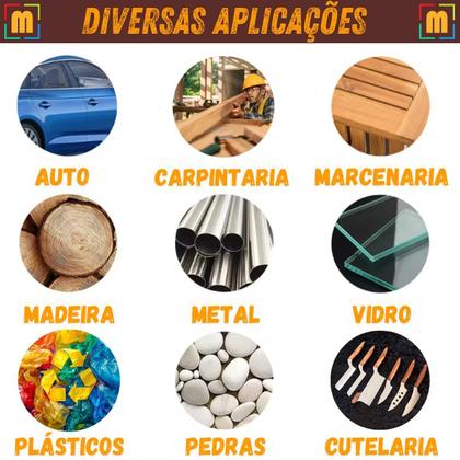 Imagem de 2 X Lixas Cinta Banda 7200X115Mm Costado Tecido Óxido