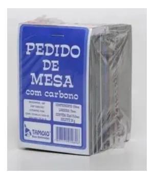 Imagem de 20 Blocos Comanda Pedido De Mesa Cópia C/ Carbono 50x2