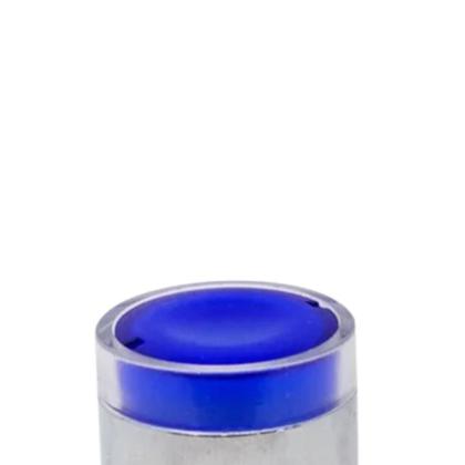 Imagem de 20 Botões De Impulsão Azul Iluminado 1na+1nf 24v Metaltex