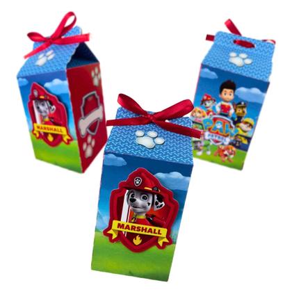 Imagem de 20 Caixinhas 3D Patrulha Canina Lembrancinhas Personalizadas