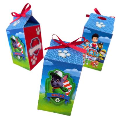Imagem de 20 Caixinhas 3D Patrulha Canina Lembrancinhas Personalizadas