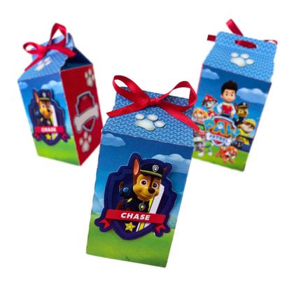 Imagem de 20 Caixinhas 3D Patrulha Canina Lembrancinhas Personalizadas