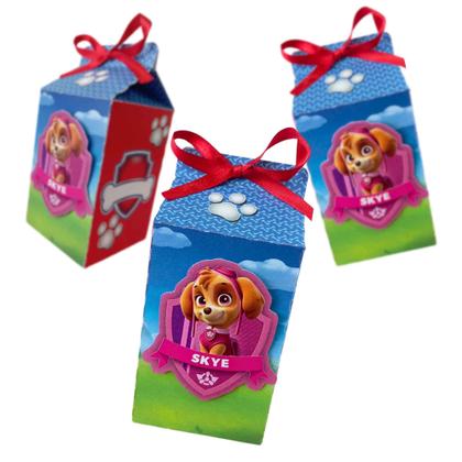 Imagem de 20 Caixinhas 3D Patrulha Canina Lembrancinhas Personalizadas