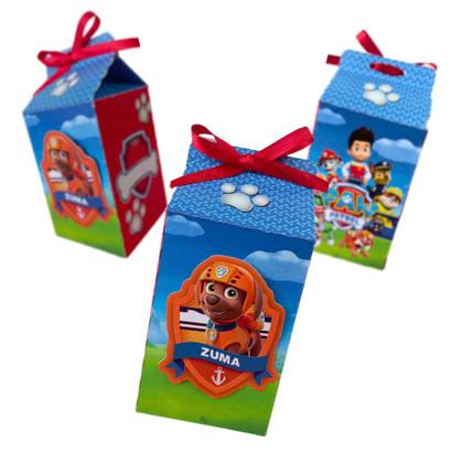 Imagem de 20 Caixinhas 3D Patrulha Canina Lembrancinhas Personalizadas