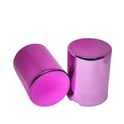 Imagem de 20 Capa de Porca Boliviana Cromada Rosa Metalizada 32/33mm