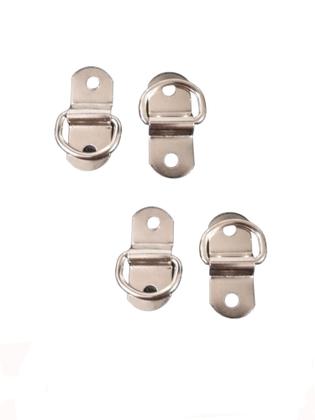 Imagem de 20 Chapa Pitão c/ Meia Argola de Tombar p/ Toldos Cortina