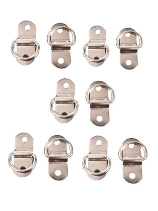 Imagem de 20 Chapa Pitão c/ Meia Argola de Tombar p/ Toldos Cortina