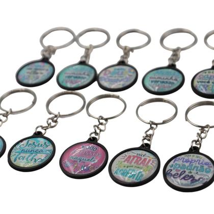 Imagem de 20 Chaveiros Evangelicos Lembrancinha Igrejas