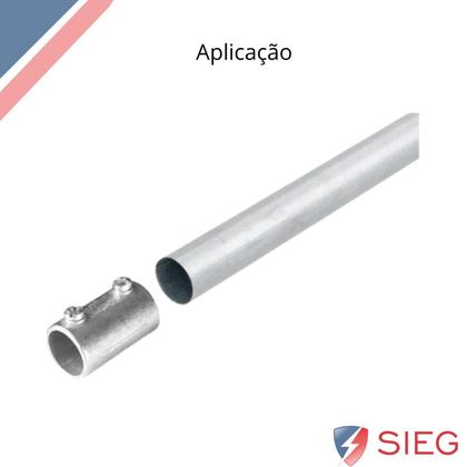 Imagem de 20 Conector Unidut Reto Sieg Medida 1/2 Polegada CR012