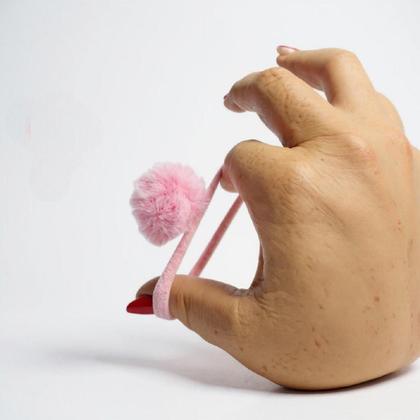 Imagem de 20 Elásticos Xuxinha Com Pompom Coloridos Infantil Cabelo