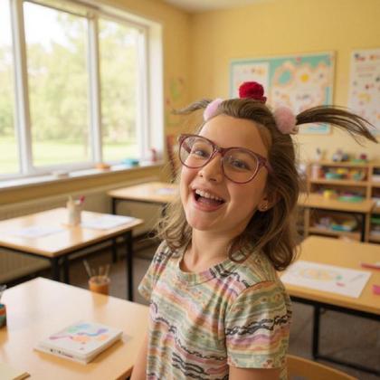 Imagem de 20 Elásticos Xuxinha Com Pompom Coloridos Infantil Cabelo