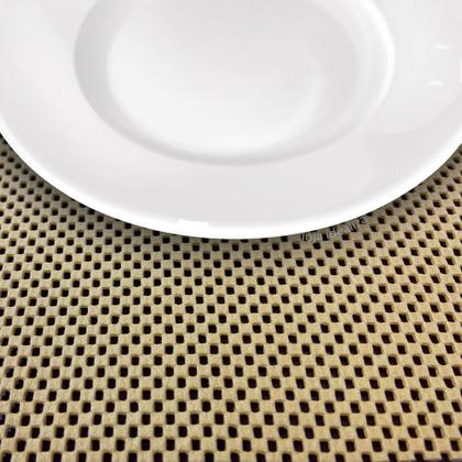 Imagem de 20 Jogo Americano PVC Antiderrapante Flex Resistente Bege