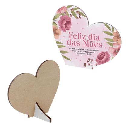 Imagem de 20 Kit Presente Delicado Coração Decorativo Dia das Mães