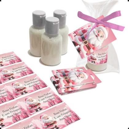 Imagem de 20 Lembrancinhas Natal Mimo Clente Mino Loção Masculino e Feminino