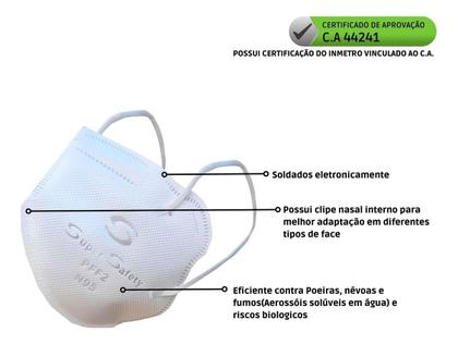 Imagem de 20 Máscaras Respiratória Pff2 N95 proteção filtrante KN95