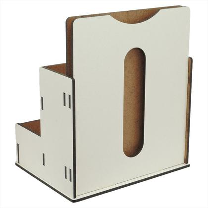 Imagem de 20 Porta Comanda de Mesa Sachê Guardanapo Temperos Numerados Branco