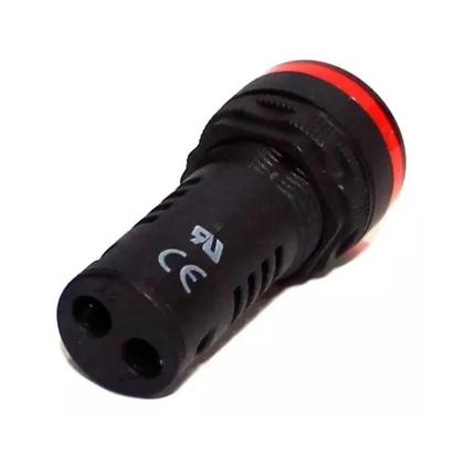 Imagem de 20 Sinalizadores 22mm Sonoro 50dB Led 24Vca/CC - Metaltex