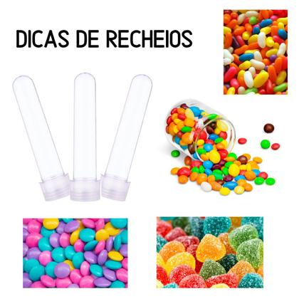 Imagem de 20 Tubetes Personalizado Lembrancinha Arca de Noé Aquarela