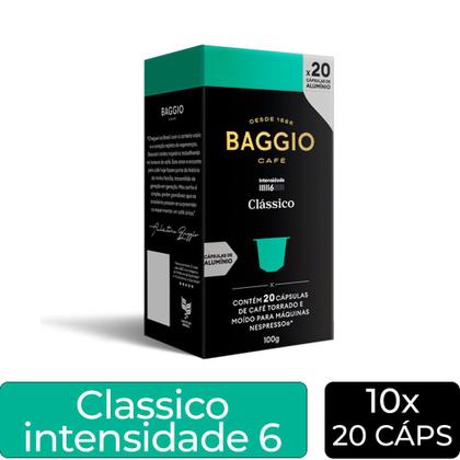 Imagem de 200 Cápsulas Café Baggio Nespresso Clássico