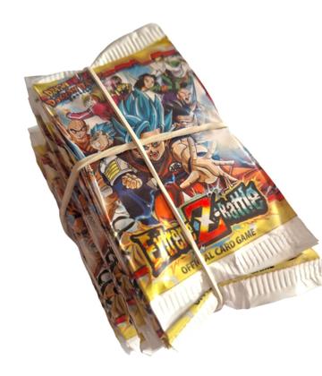 200 Cards Dragon Ball Z Dokk 50 Pacotinhos Com 4 Cartas Cada