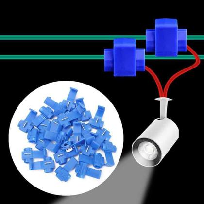 Imagem de 200 Conector Elétrico Derivação Emenda Cabo Fios 0,5 A 6Mm
