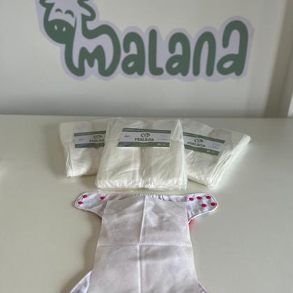 Imagem de 200 Un Forro Liner Biodegradável P/ Fralda Troca Fácil Limpa