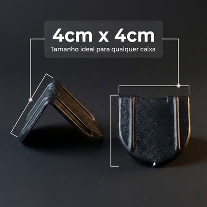 Imagem de 200 Unidades De Cantoneira De Caixa De Papelão 4cm Não Amassa Transporte Seguro Preserva Integridade