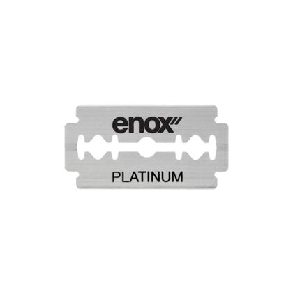 Imagem de 200 Unidades de Lâmina de Barbear Fio Duplo Platinum Enox