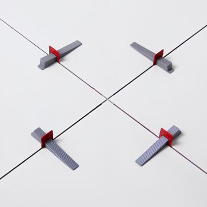 Imagem de 2000 Espaçadores Cortag Nivelador Slim 400 Cunhas Slim 2,0mm