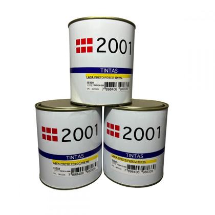 Imagem de 2001 laca preto fosco 900 ml