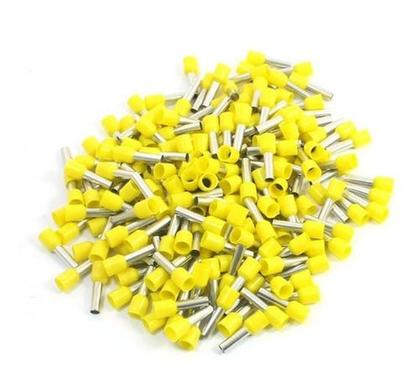 Imagem de 200un Terminal Tubular Ilhós Conector 6mm E6012 Pré Isolado