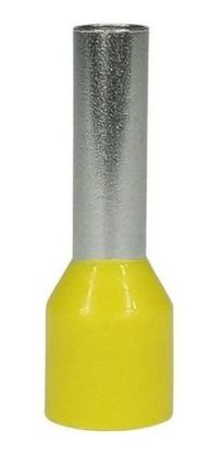 Imagem de 200un Terminal Tubular Ilhós Conector 6mm E6012 Pré Isolado