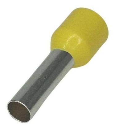 Imagem de 200un Terminal Tubular Ilhós Conector 6mm E6012 Pré Isolado