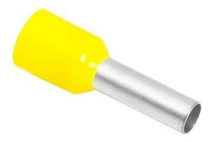 Imagem de 200un Terminal Tubular Ilhós Conector 6mm E6012 Pré Isolado