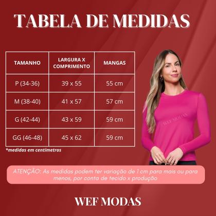 Imagem de 20750.003 selene camiseta adulto feminina protecao uv