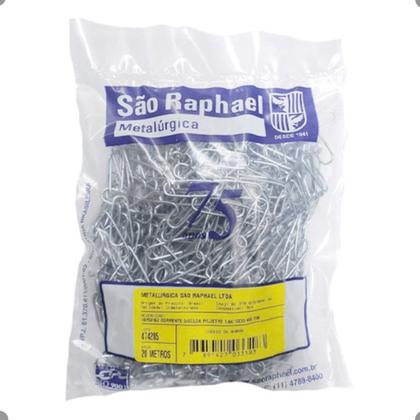 Imagem de 20m Corrente Lustre/Calha/Decoração 1,6mm São Raphael