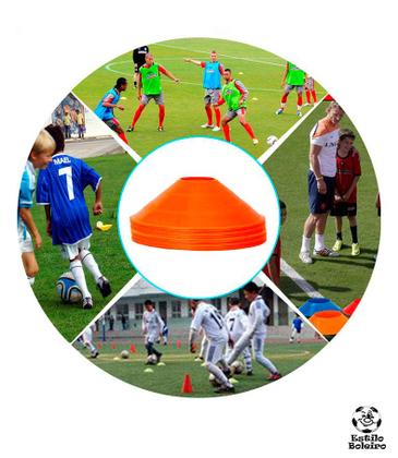 Imagem de 20x Chapéu Chinês Half Cone Demarcatório Treinamento Funcional