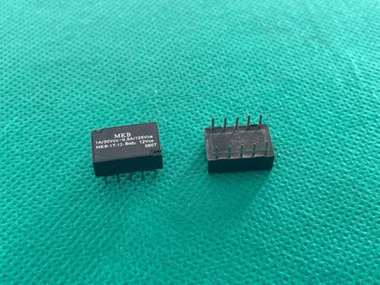 Imagem de 20x Rele Mkb1t-12 12v 1amp 10 Terminais Mkb