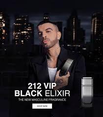 Imagem de 212 Vip Black Elixir 50ml Carolina Herrera Original