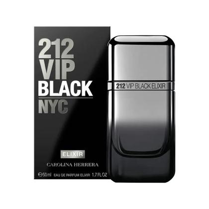 Imagem de 212 Vip Black  ELIXIR Carolina Herrera EDP 50 ml Perfume Masculino