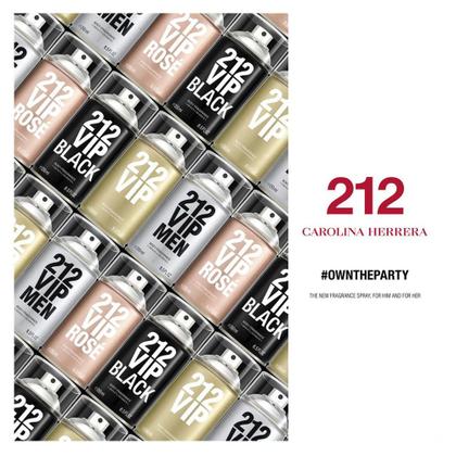Imagem de 212 Vip Rosé Carolina Herrera - Body Spray
