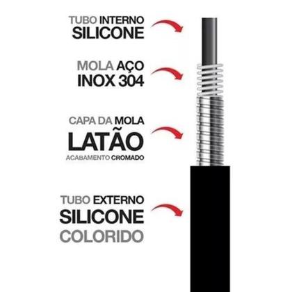 Imagem de 2142 C80 Torneira Gourmet Bica Móvel Bancada Pia Mesa Cozinha Tubo Cone Preto Flexível Saída Filtro 1/4 ou Purificadores 1/2