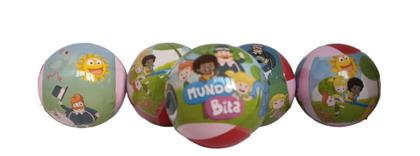 Imagem de 22 Brinquedos Dedoches Mundo Bita. Lembrancinha para Festa Mundo Bita. Produto Novo e Lacrado.