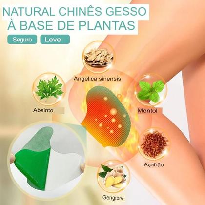 Imagem de 24 Adesivos Alívio Imediato Dor Nos Joelhos Lombar Pescoço Ombros Sumifun