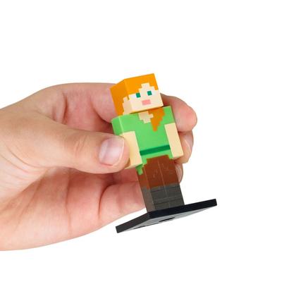 Imagem de 24 Bonecos Sortidos Colecionáveis Minecraft Multikids Mini Figuras Colecionáveis Para Fãs Do Jogo